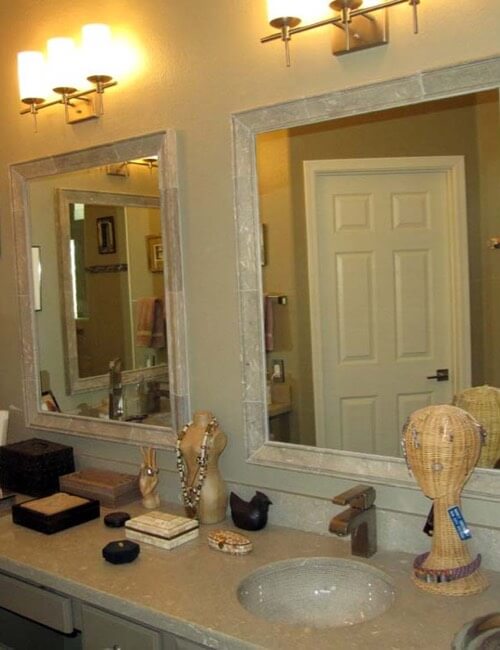 Bathroom Mirrors In Tucson Az, How To Cut Bathroom Mirror